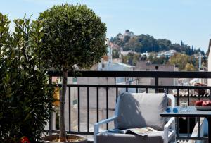 Deluxe Suite with Acropolis view and terrace room in 18 Micon Str.