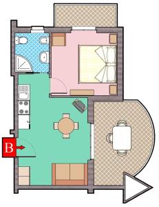 One-Bedroom Apartment (4 Adults)