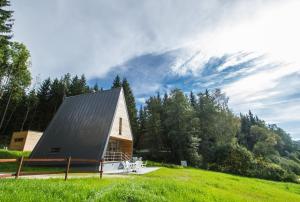 Chata u jezera - Lenicka