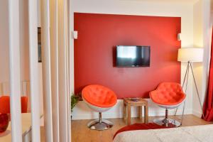 Appartements Studio rouge Ramblas Centre Toulouse : photos des chambres