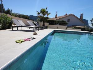 Maisons de vacances Home Cassis - Maison Mediterranee - Piscine chauffee a 30c : photos des chambres