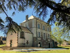 Majestic villa in Cussay with swimming pool