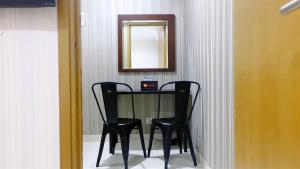 1BR Comfort Apartment The Mansion Kemayoran By Travelio