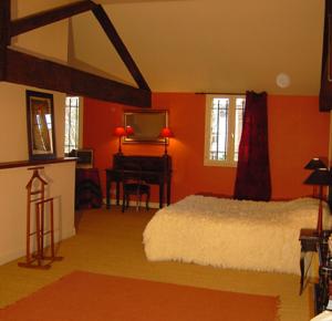 B&B / Chambres d'hotes Le Mas Bresson : Chambre Quadruple