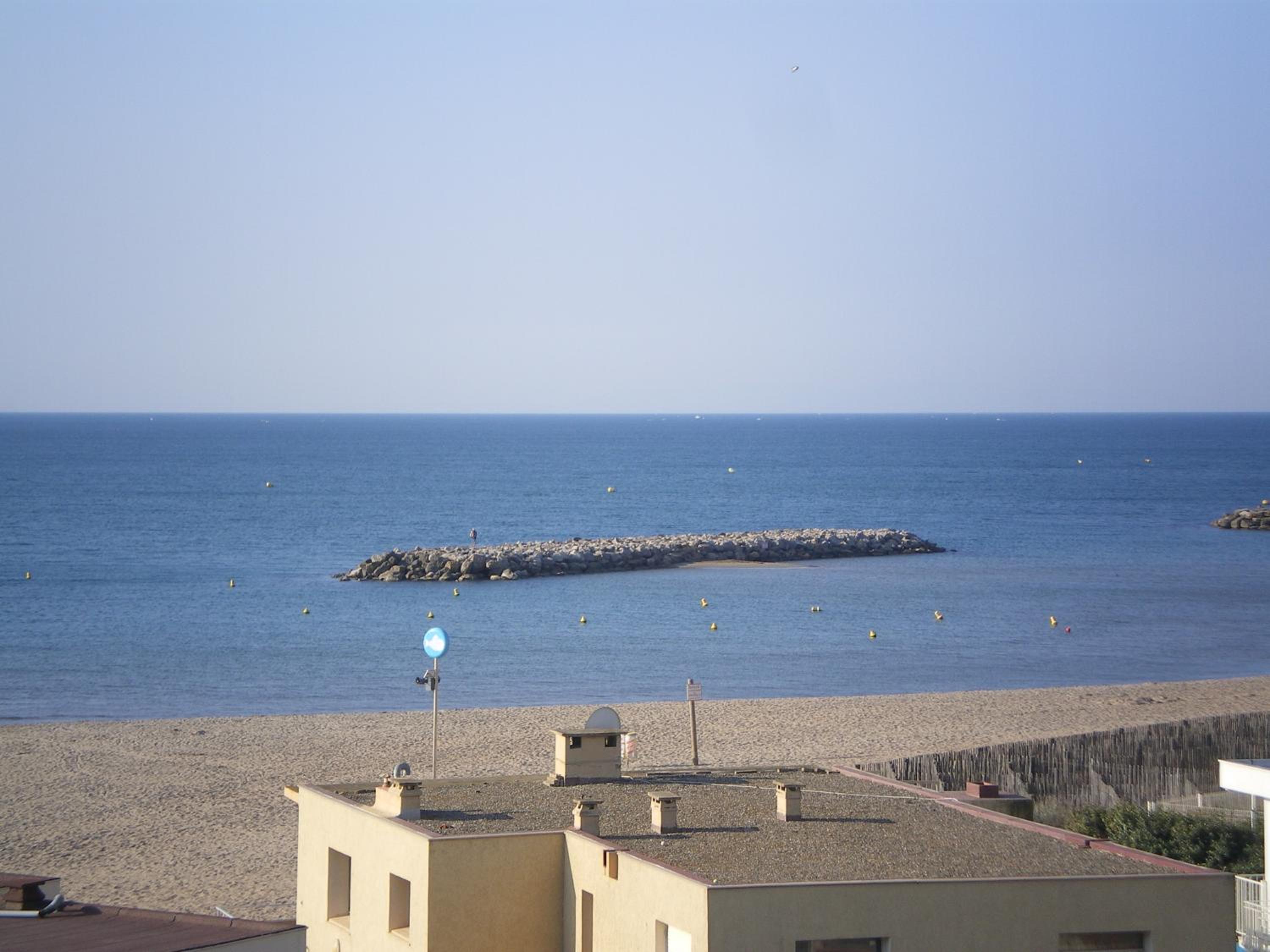 Valras 1ère ligne vue pleine mer Images