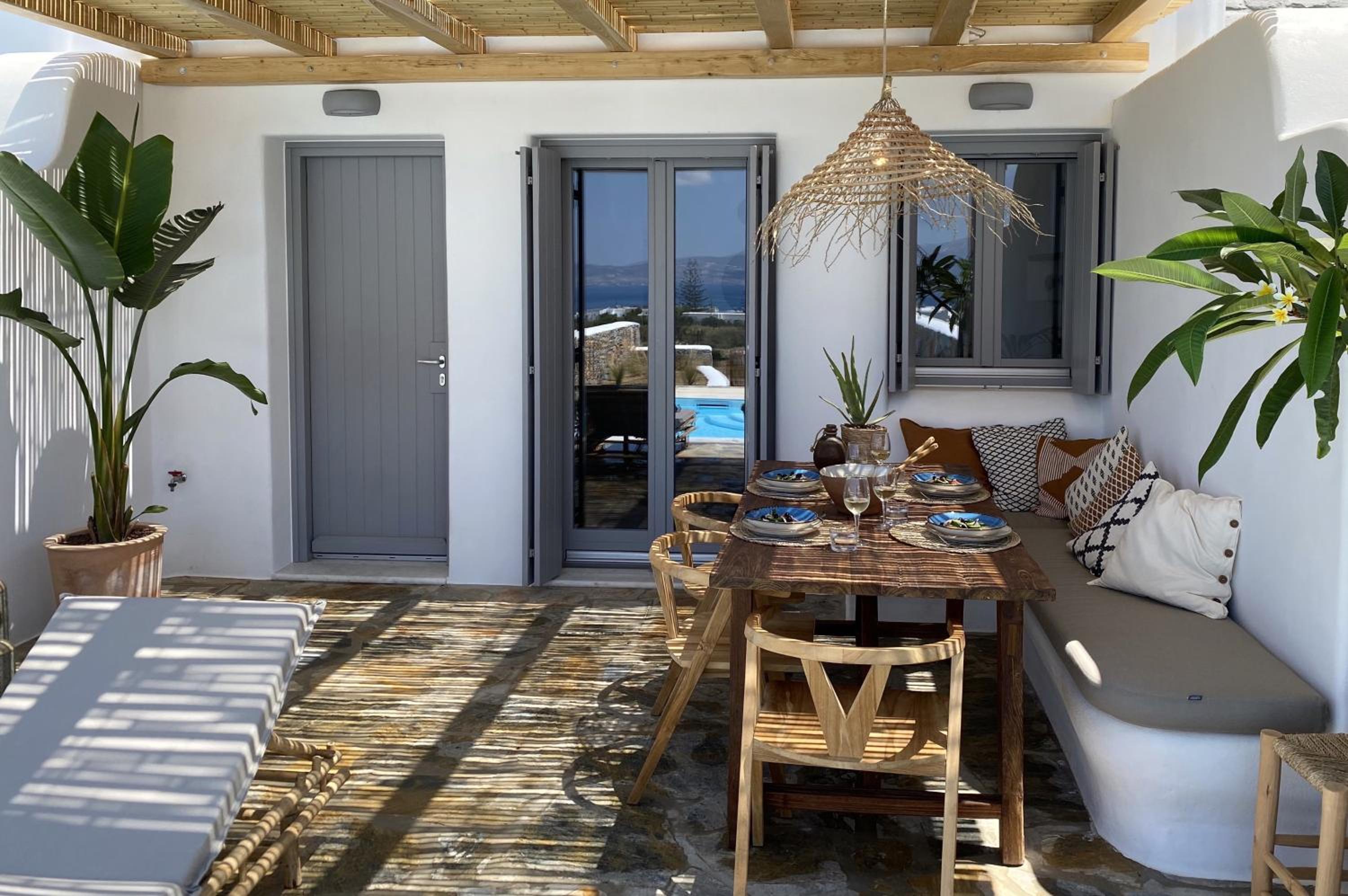Villa Ypsilon Naxos - luxury holiday house with amazing sea view & private pool Images