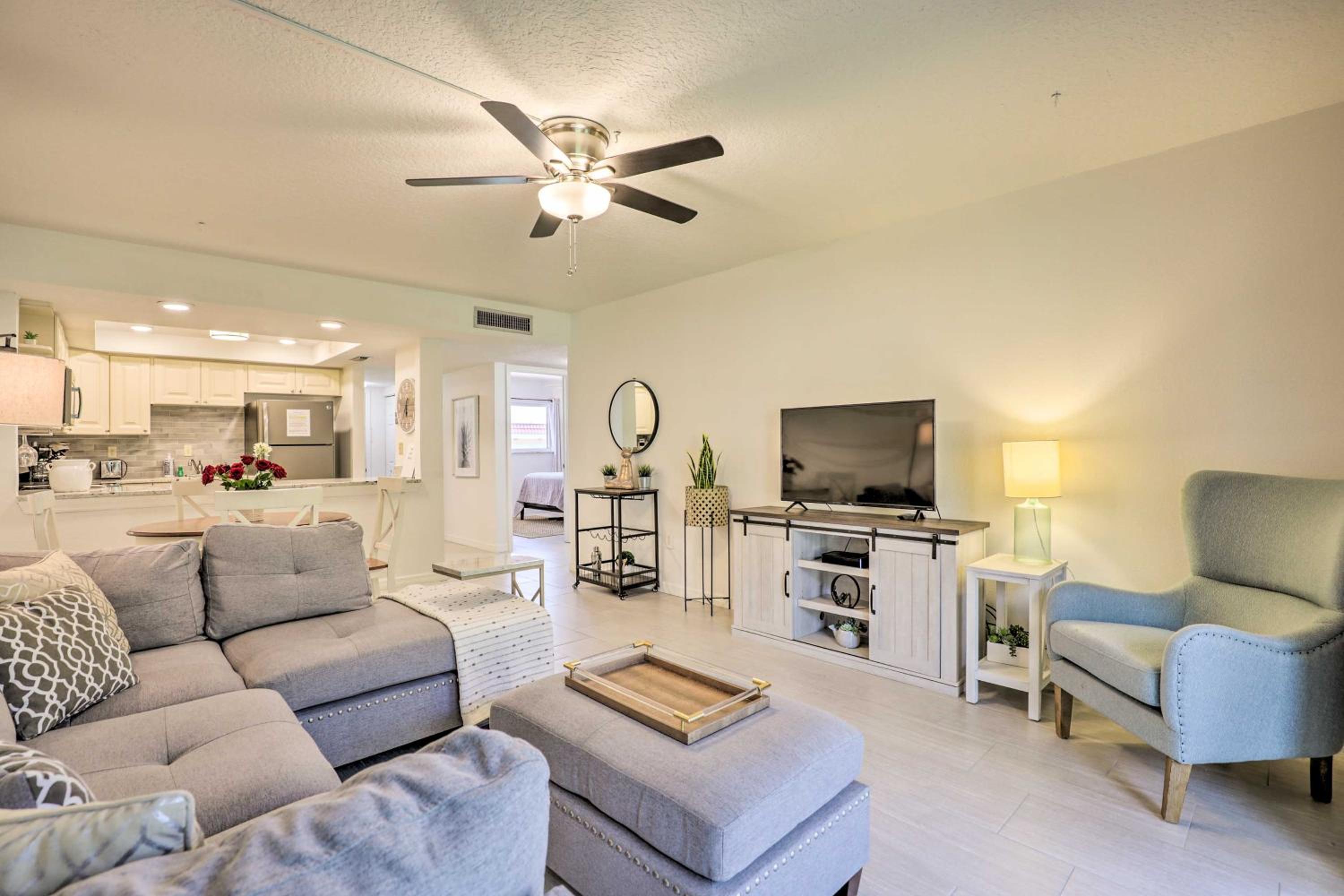 St Augustine Getaway with Porch 1 Block to Beach! Images