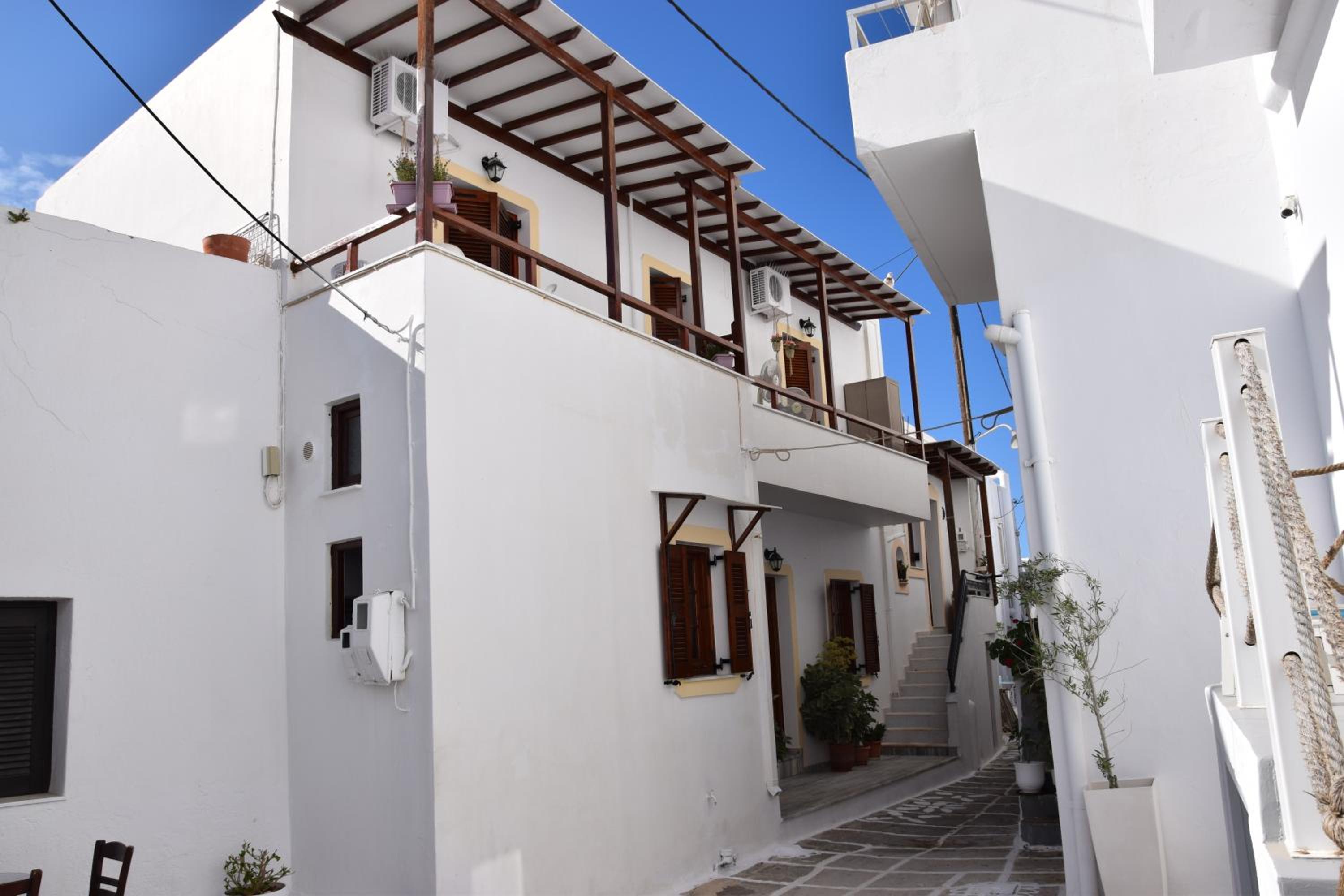Naoussa Center Cycladic House Images