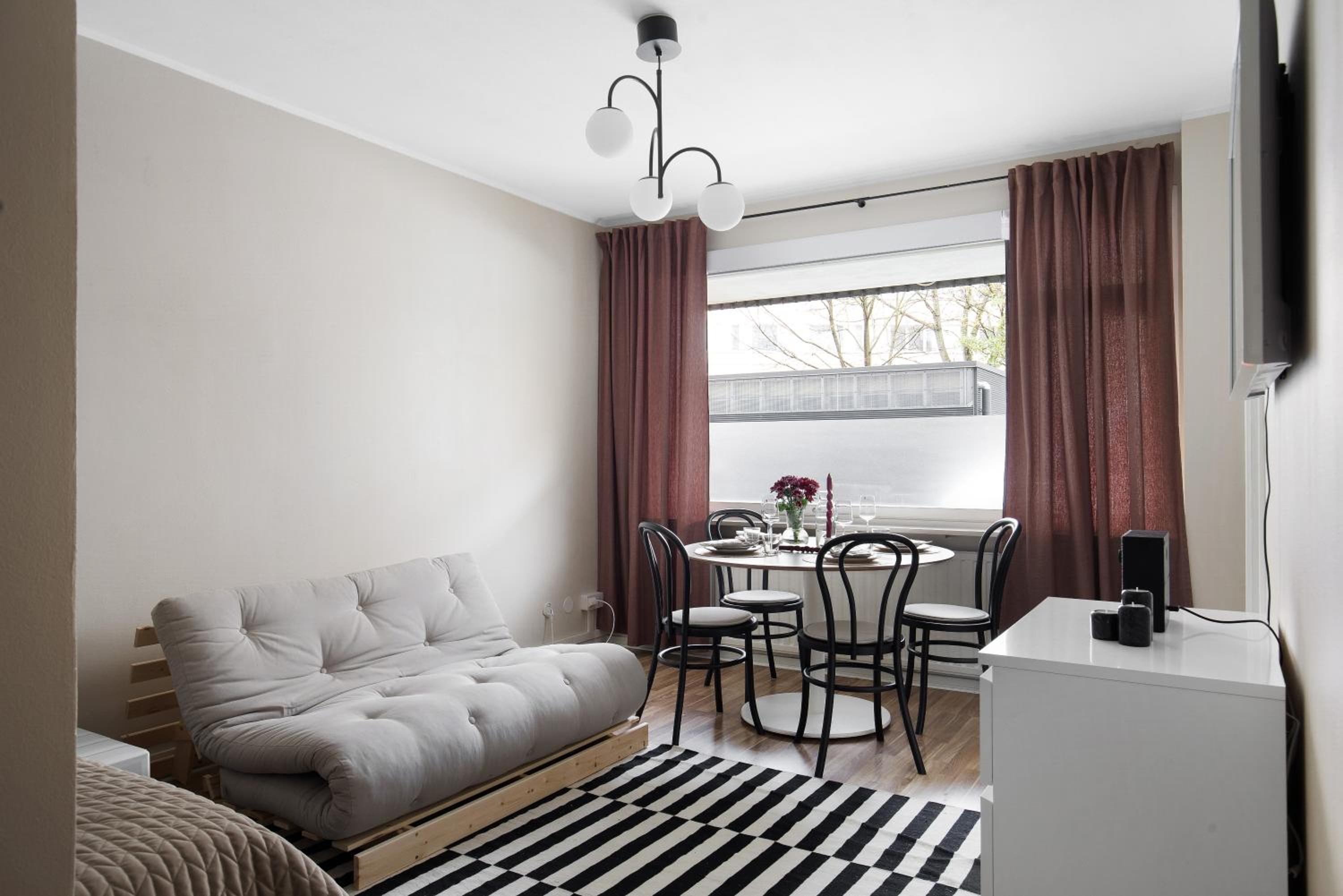 Trendy Nordic Studio by Tram Stop Images