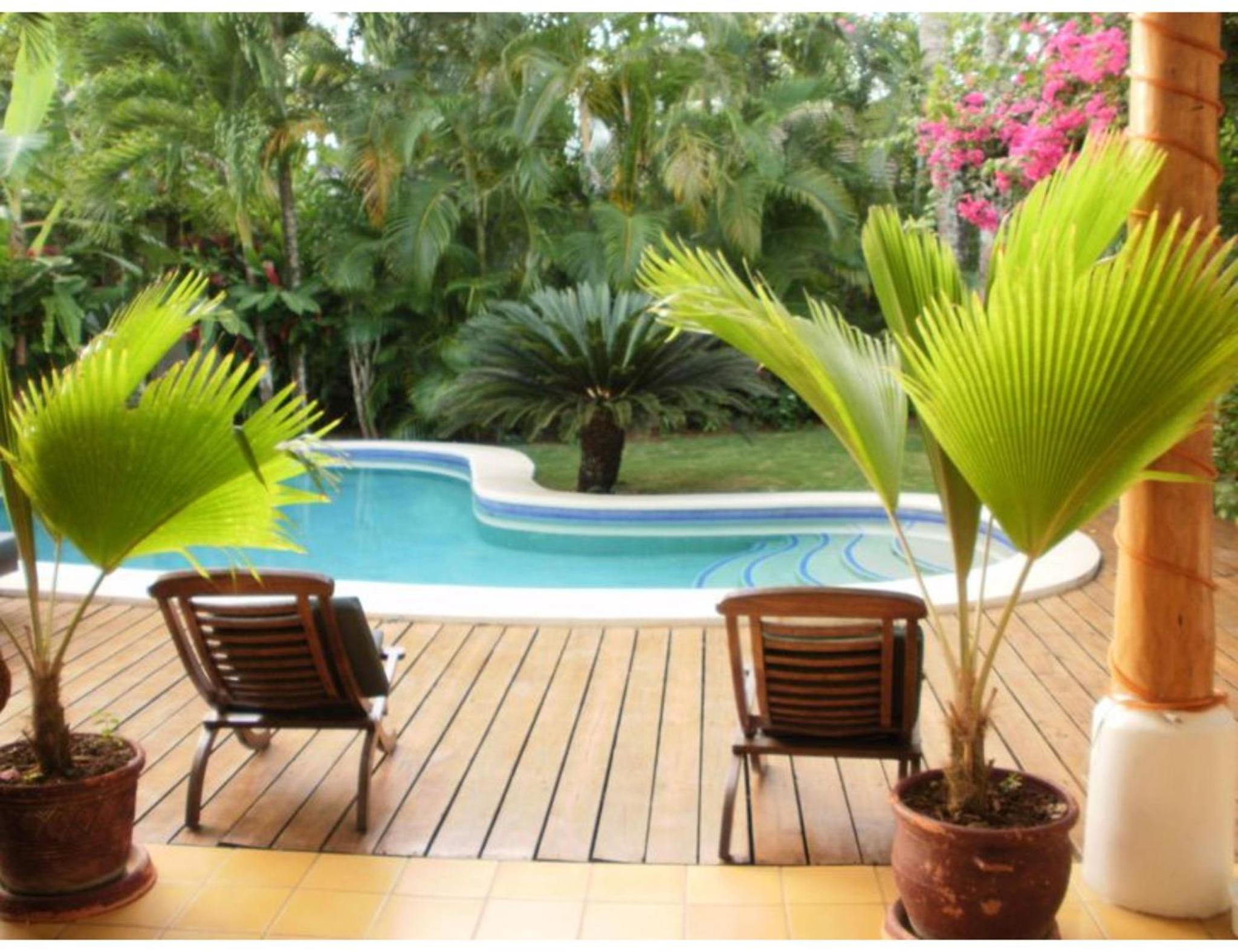 Charming Caribbean style villa near superb beach Images