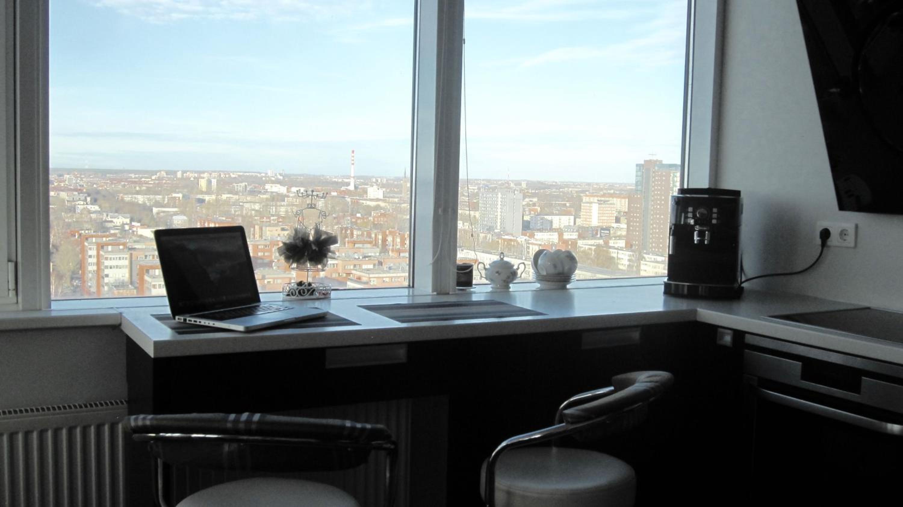 Klaipeda. Old city view - 17 floor Images