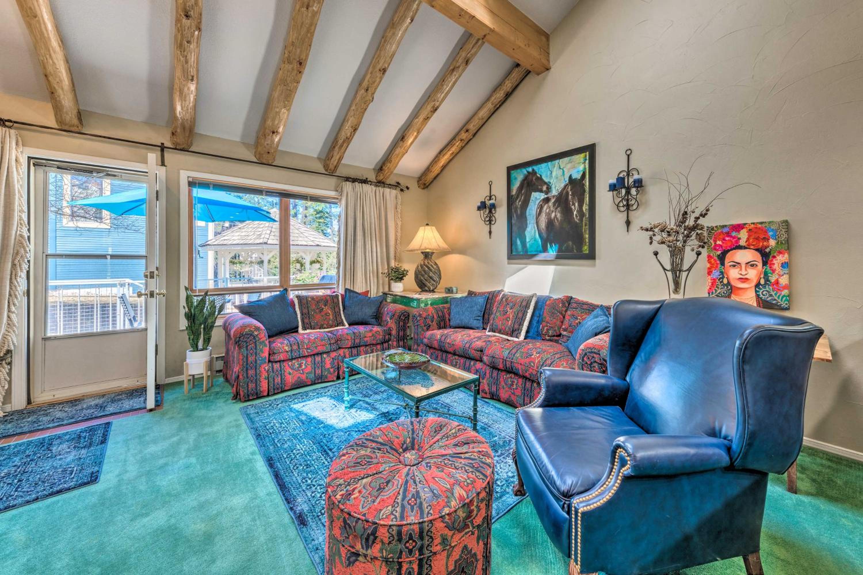 Eclectic Home with Deck 4 Miles to Ski Cloudcroft! Images