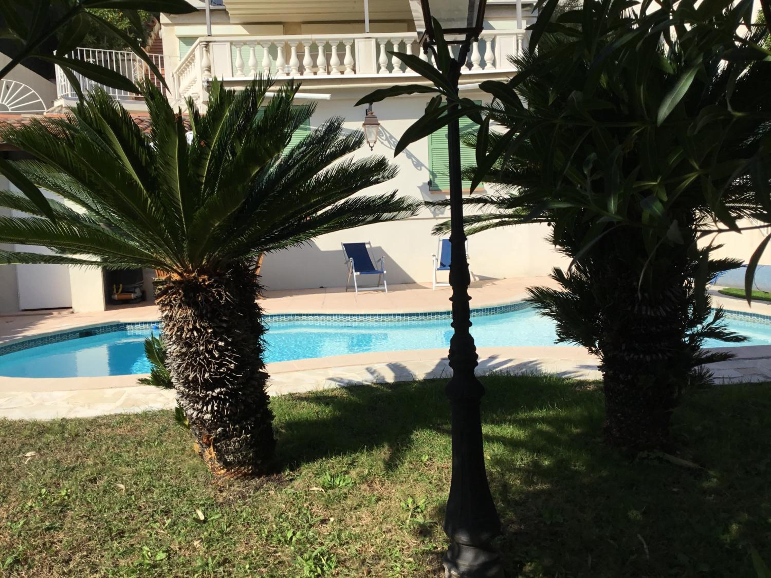 Villa Paradiso, logement avec piscine, Nice Nord Images
