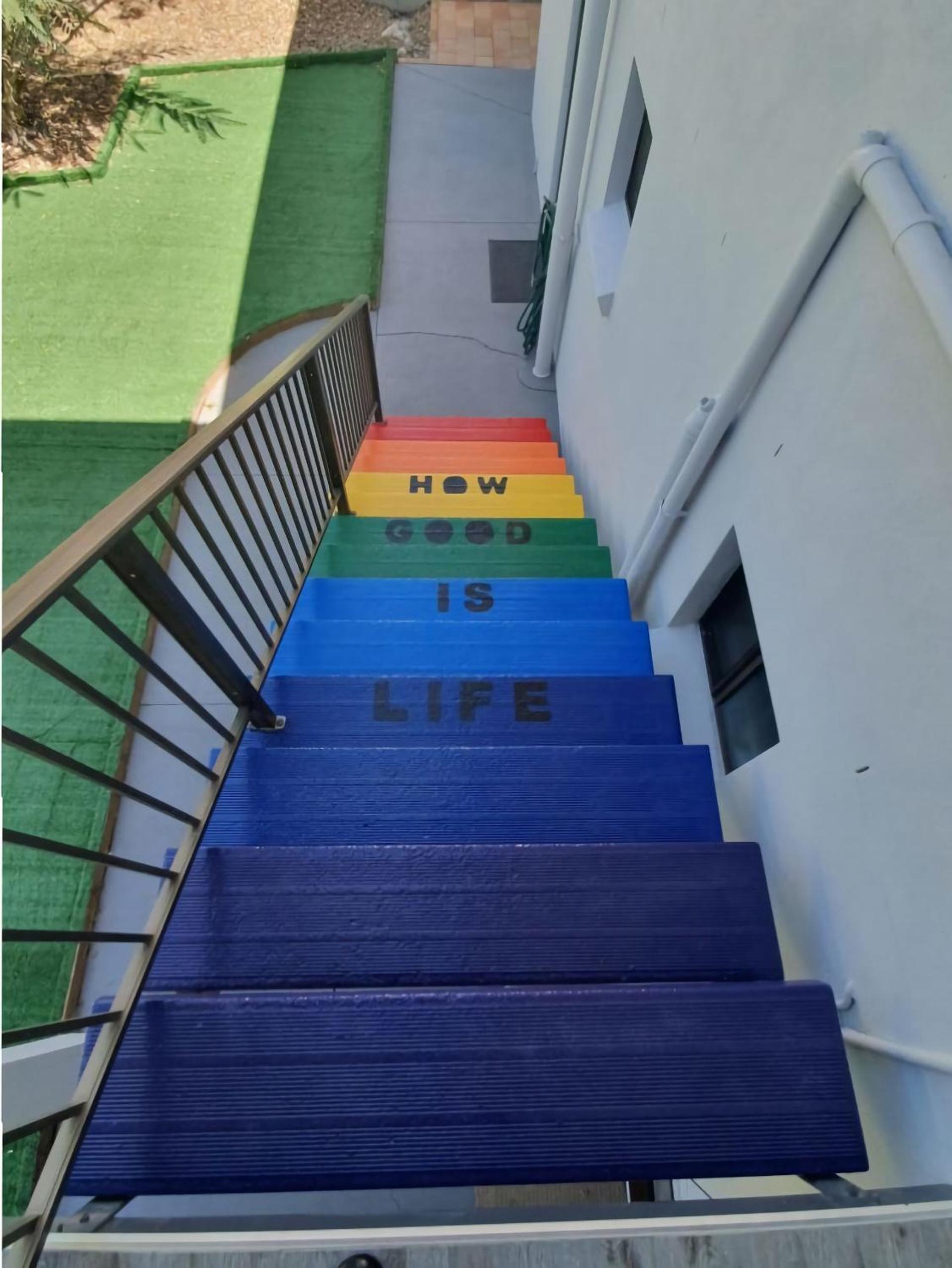 Rainbow Stairs Images