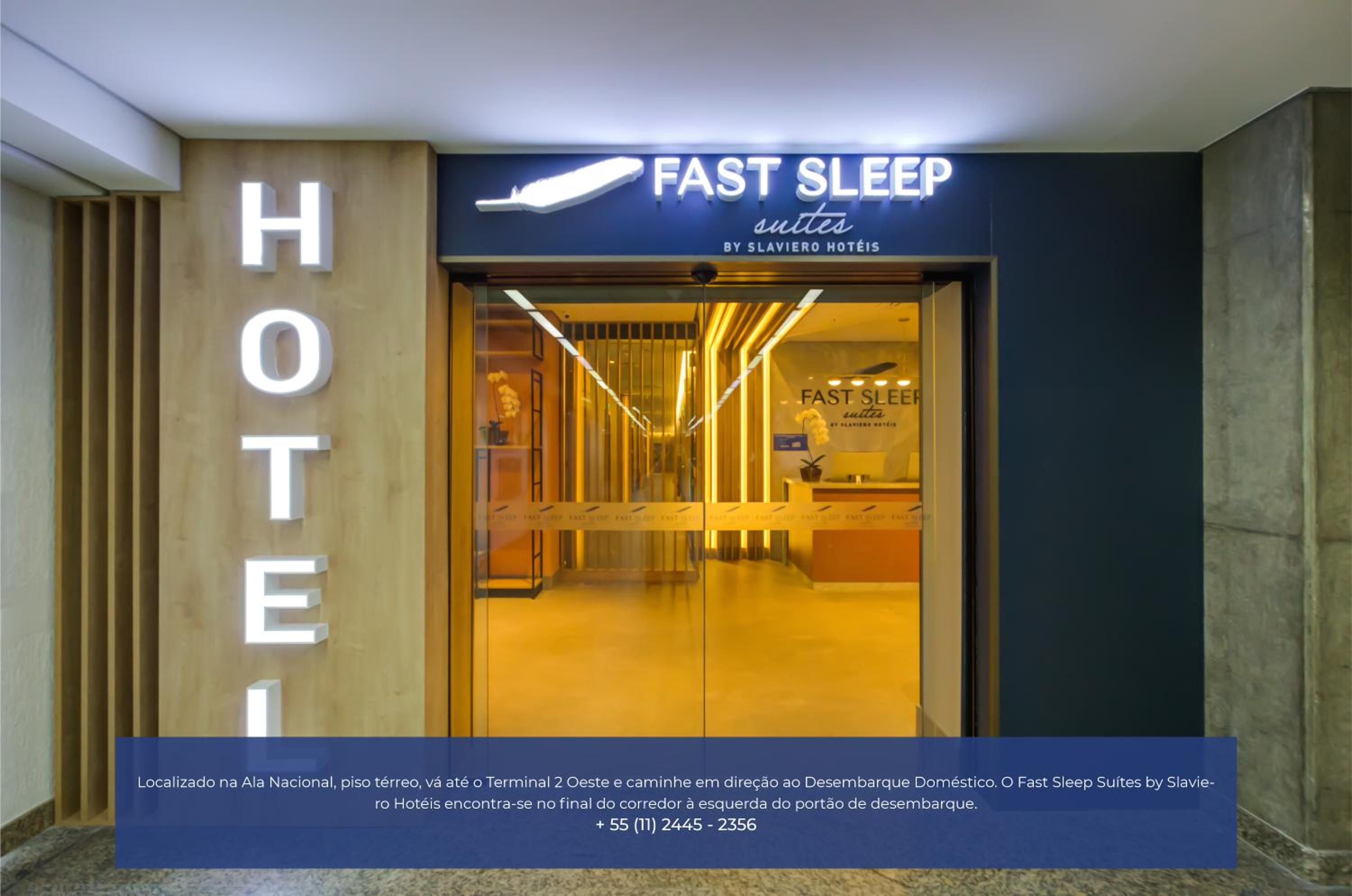 Fast Sleep Suites by Slaviero Hoteis - Hotel dentro do Aeroporto de Guarulhos - Terminal 2 - desembarque oeste Images