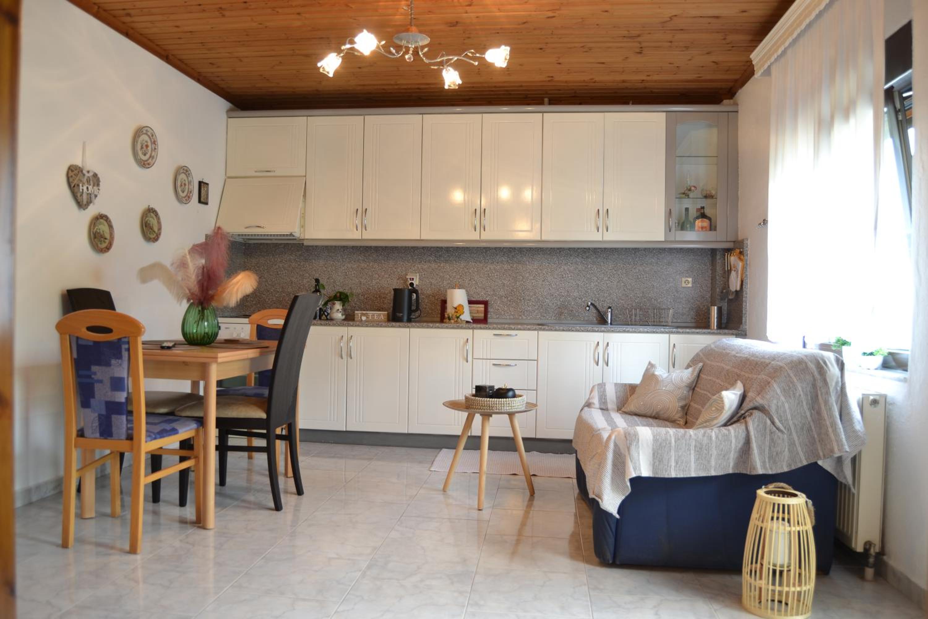 Lazatka flat in capital Chora Images