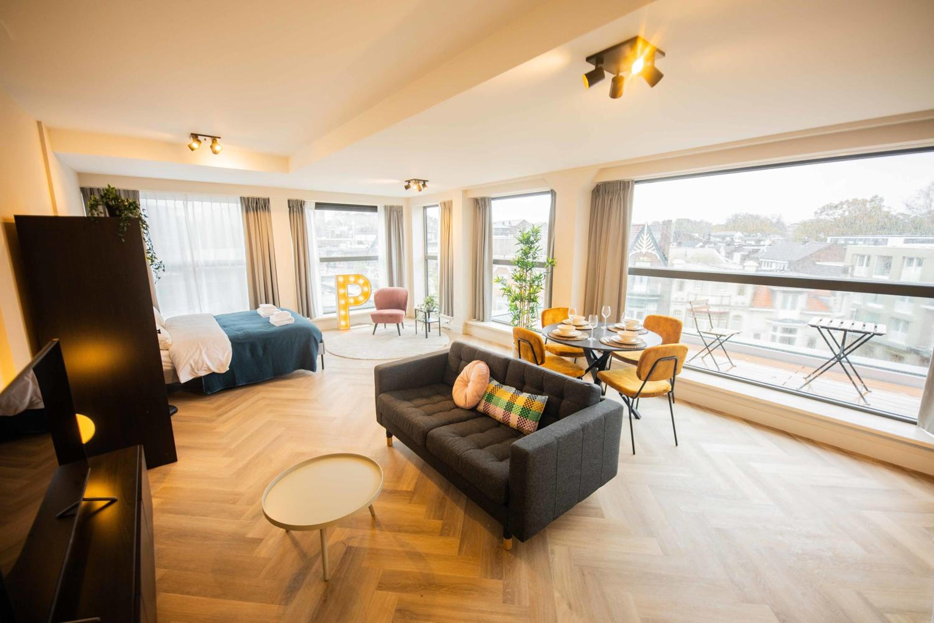 Alphabet Studio Apartments including City view Images