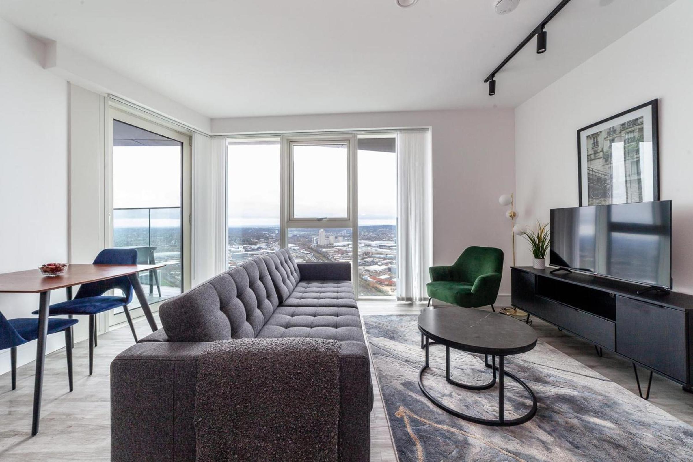Sky-High North Acton Apartment Images
