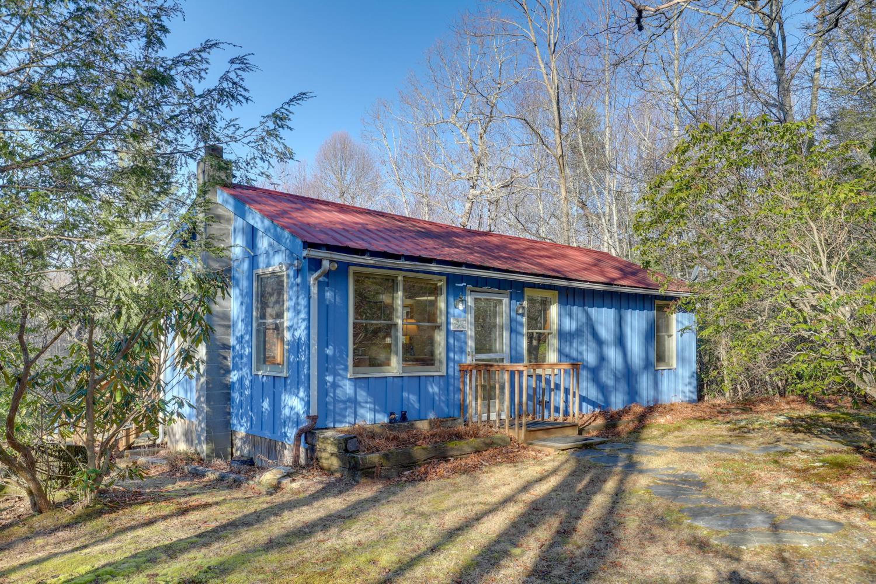 Burnsville Cabin with Deck and Trails - Dog Friendly! Images