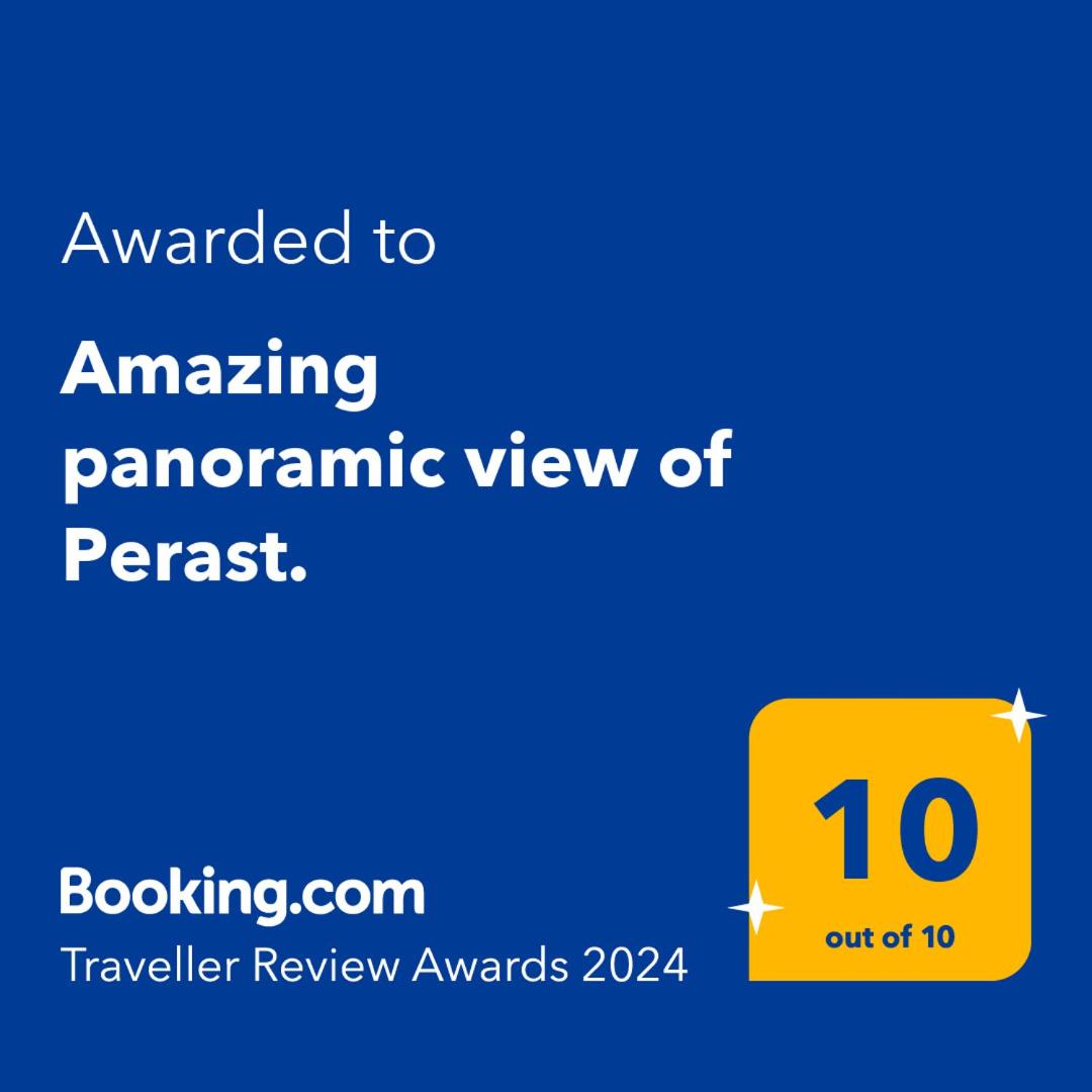 Amazing panoramic view of Perast. Images