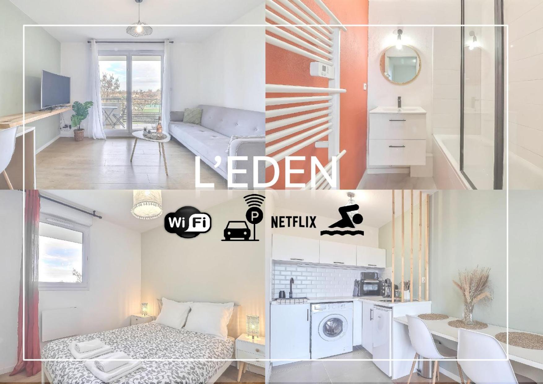 NOUVEAU - PARKING - PISCINE - WIFI - L’EDEN Images