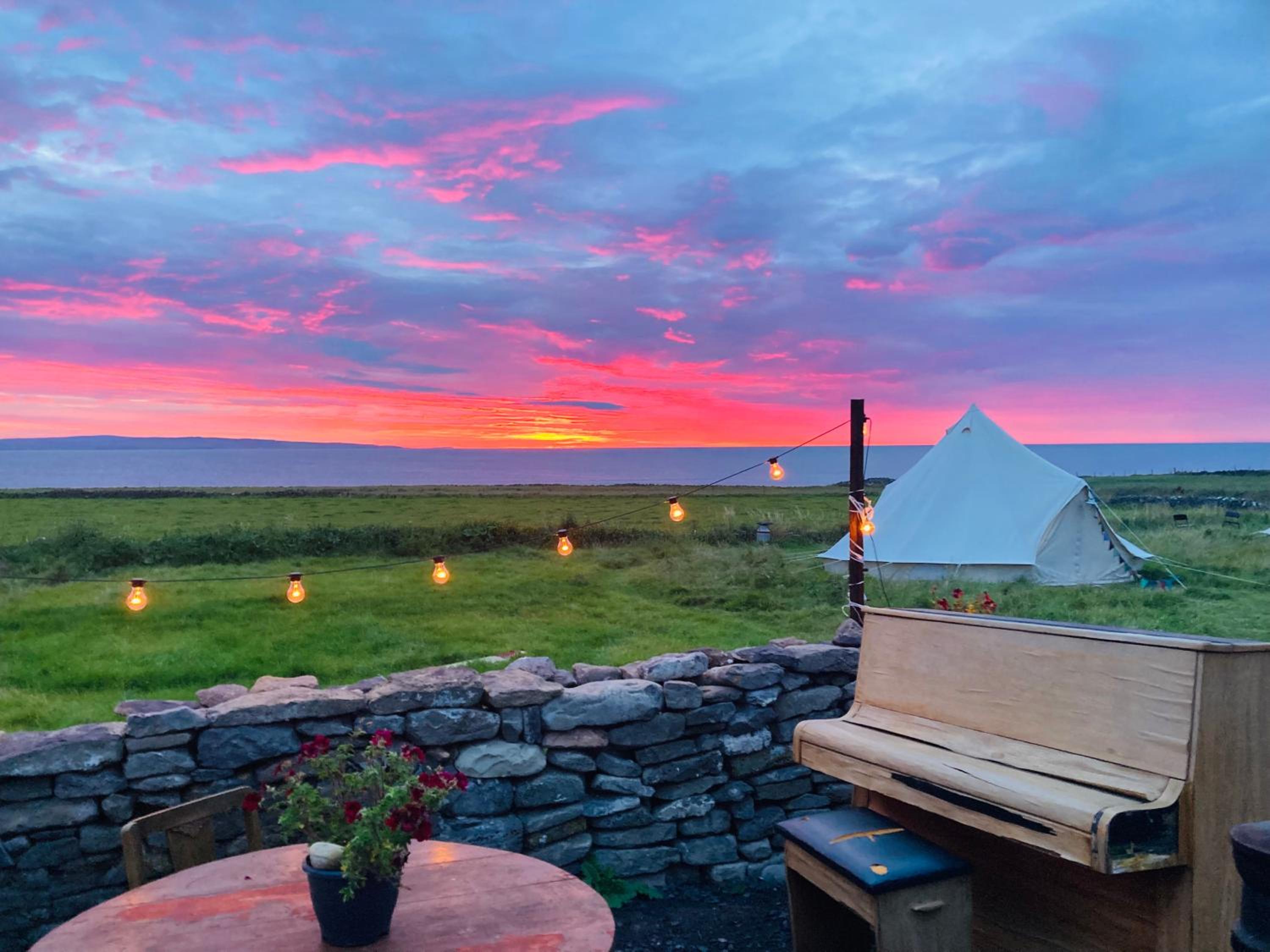 Glór na d'Tonnta Glamping Images