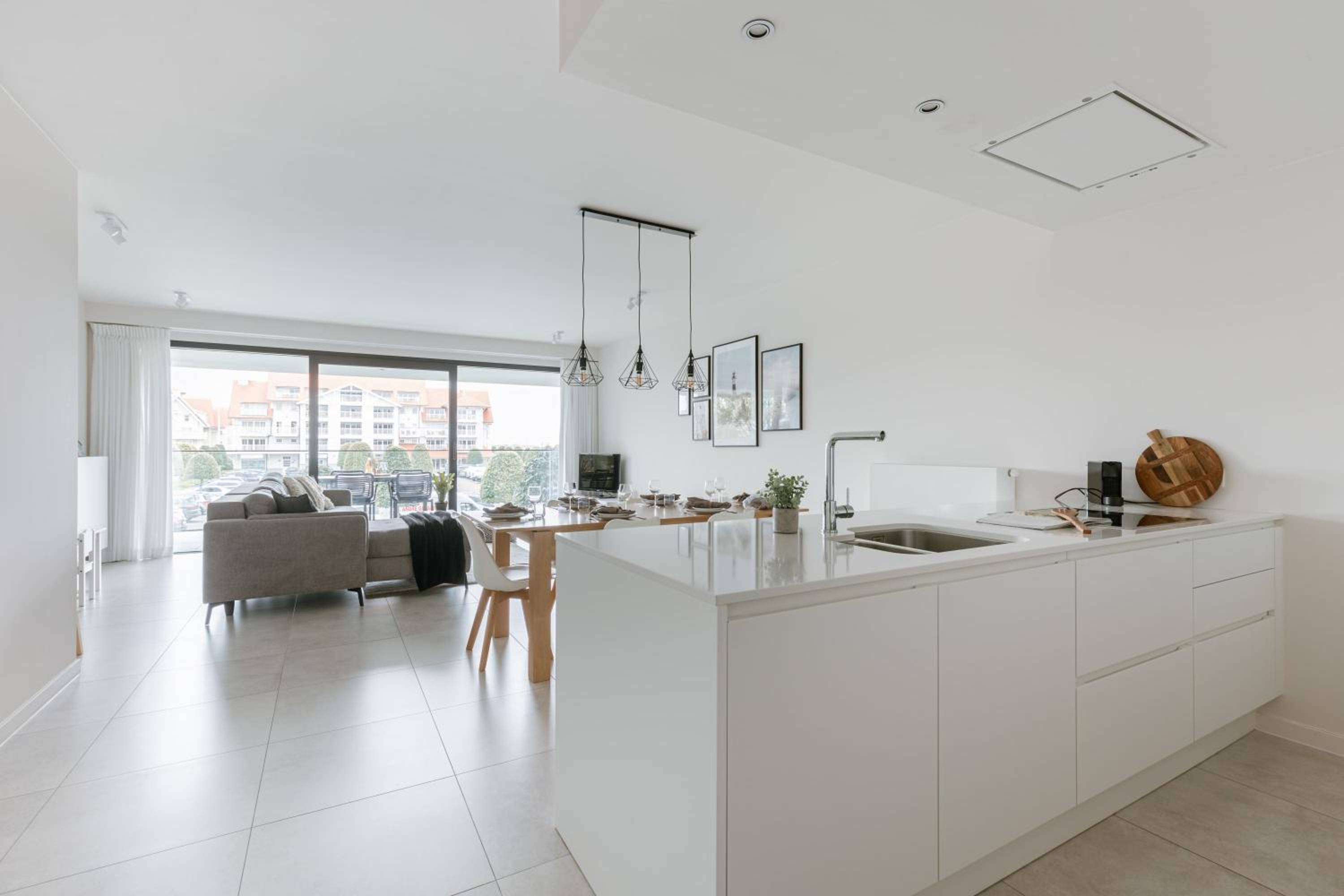 Modern apartment with view over the old marina Images