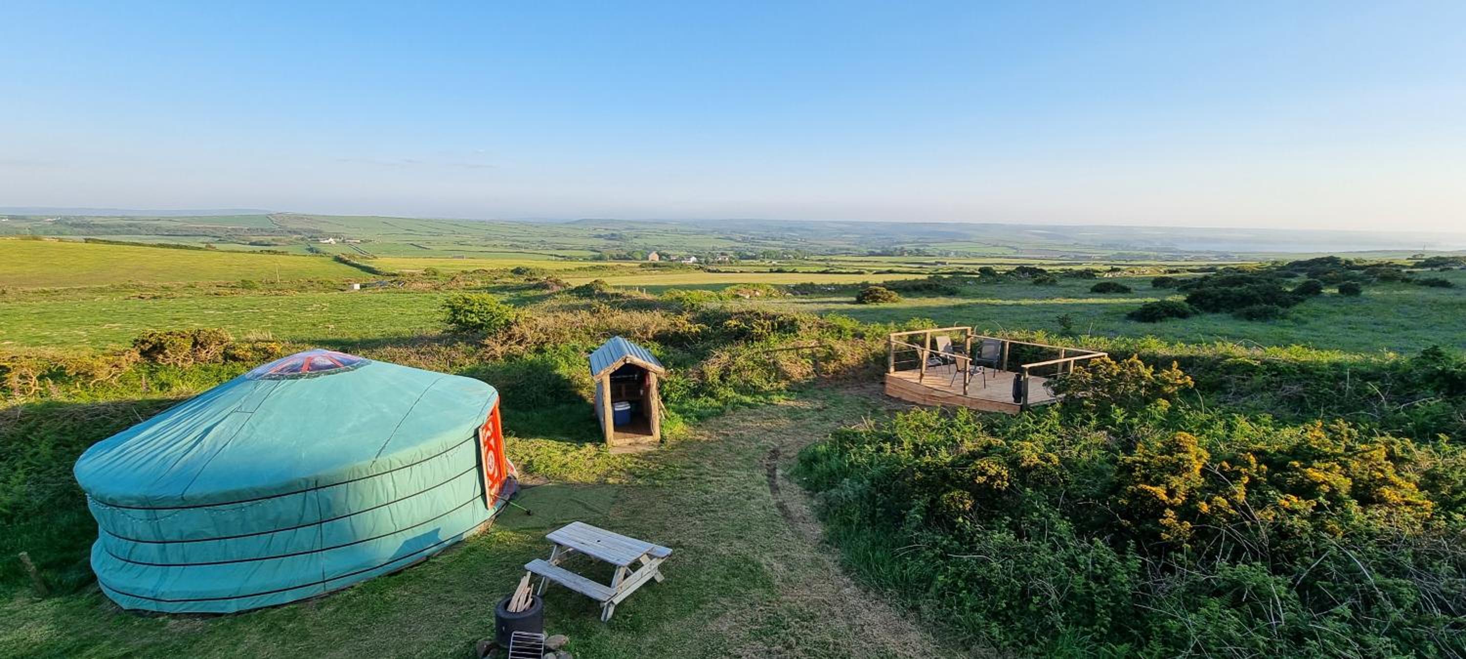 Hillfort Camping and Yurts Images