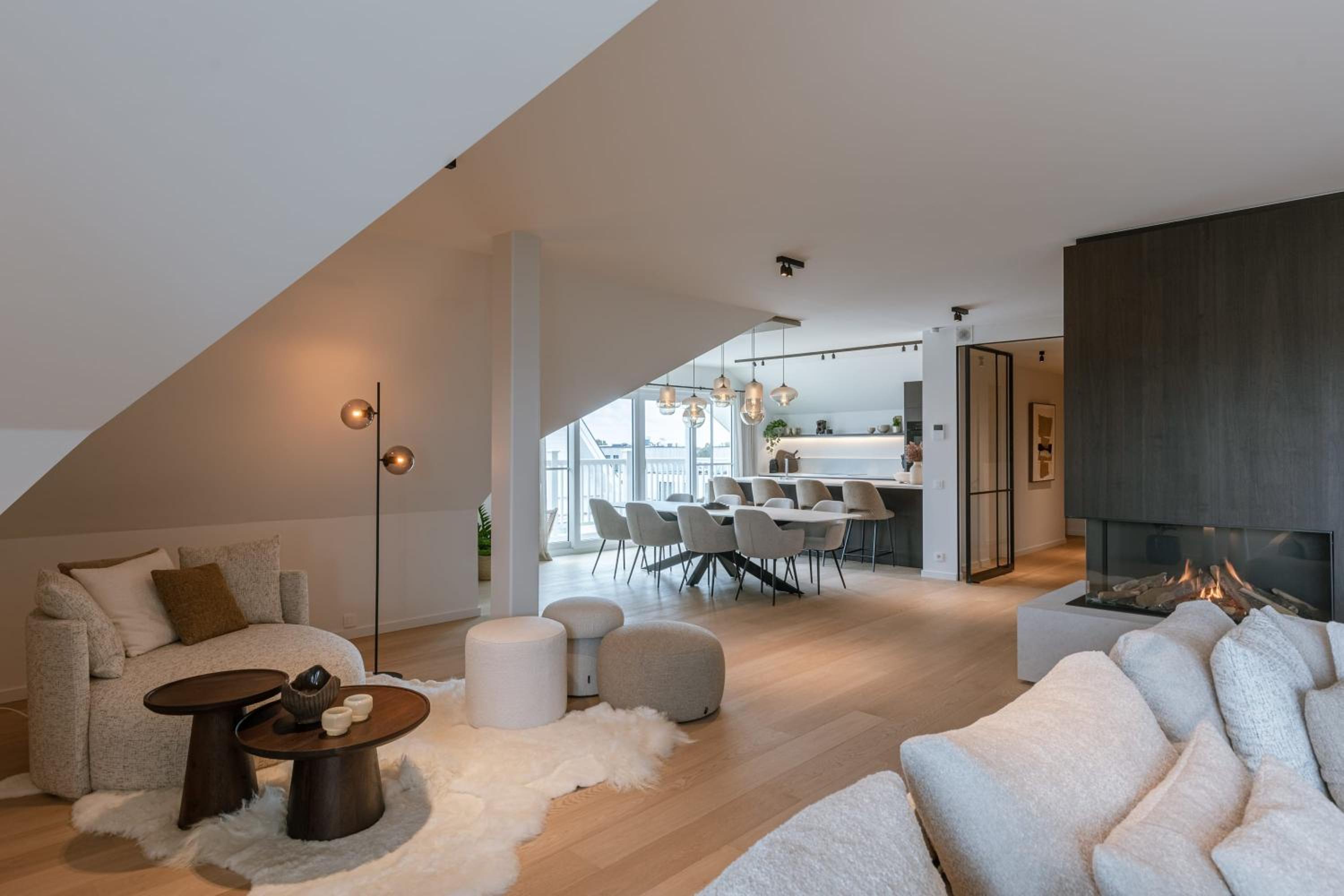 Luxury design penthouse with 4 bedrooms at the port of Nieuwpoort Images