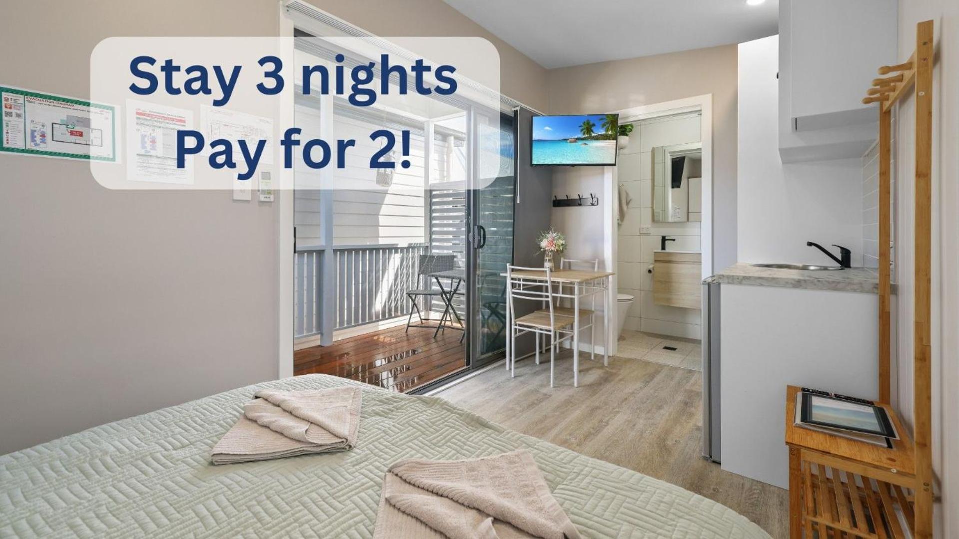 Tiny House Stayz Stay for 3 Pay for 2! - House 4 Images
