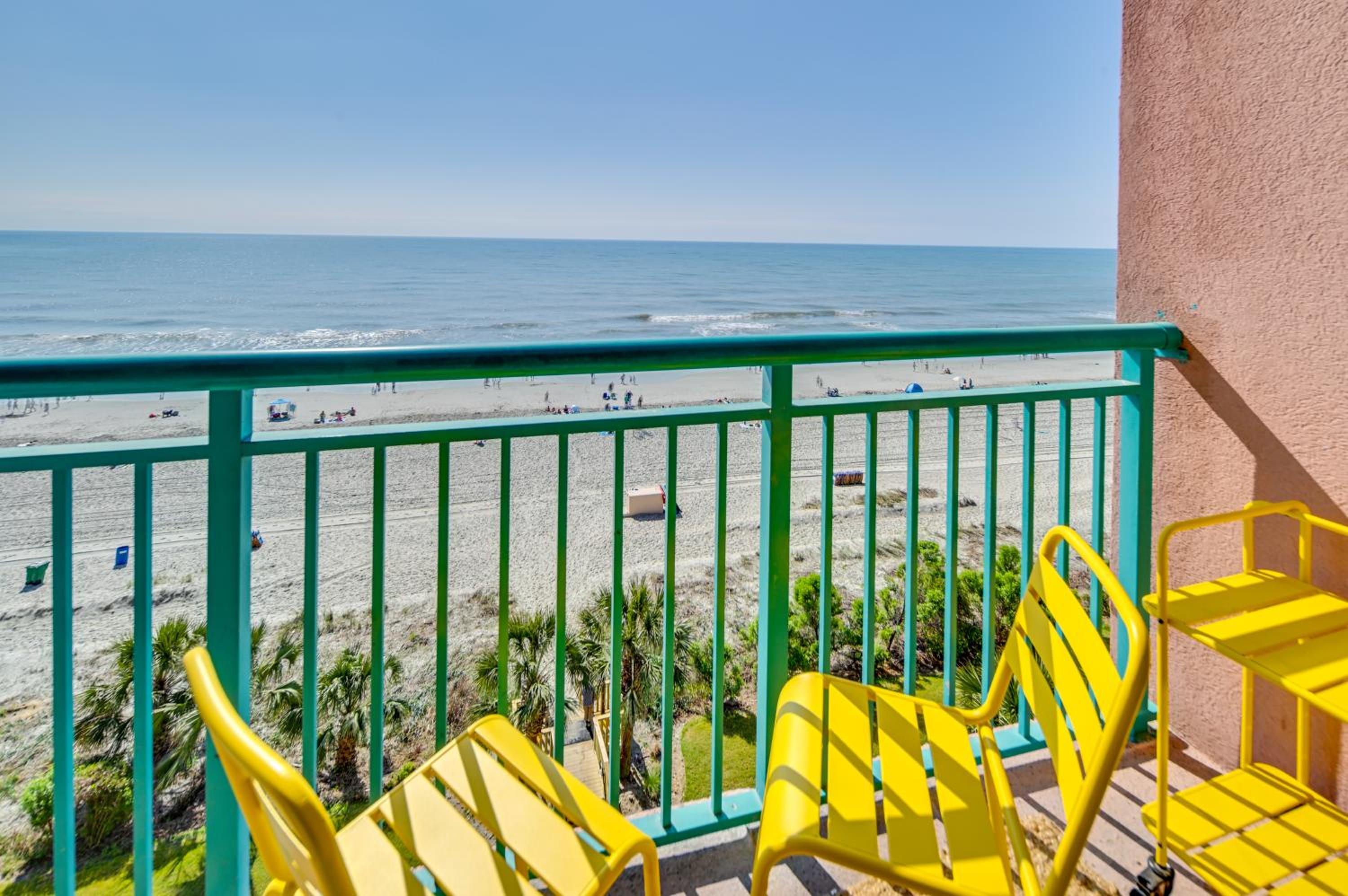 Myrtle Beach Oceanfront Condo with Pool and Lazy River Images