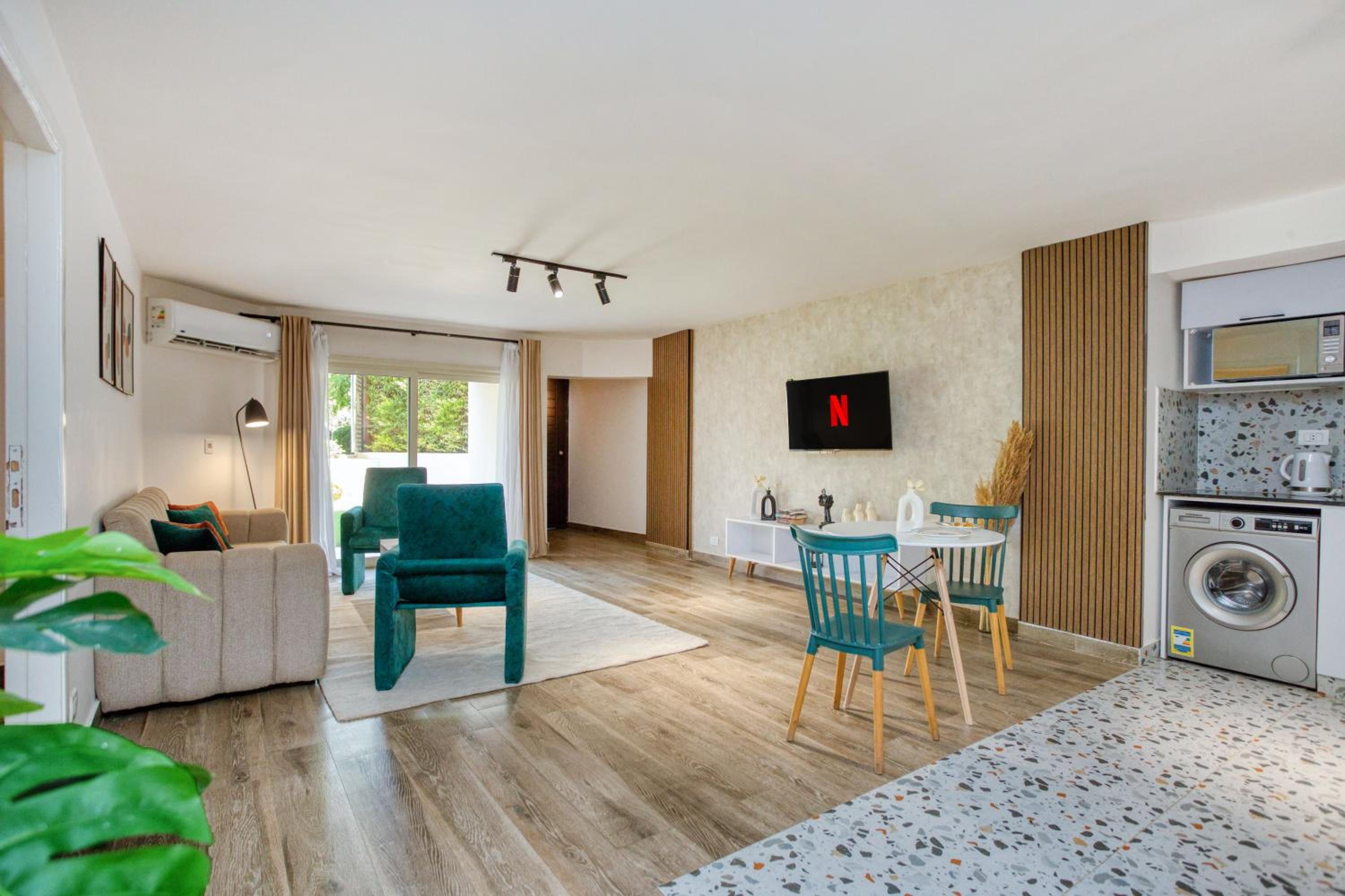 New cairo apartment in front of Garden 8 Mall Images