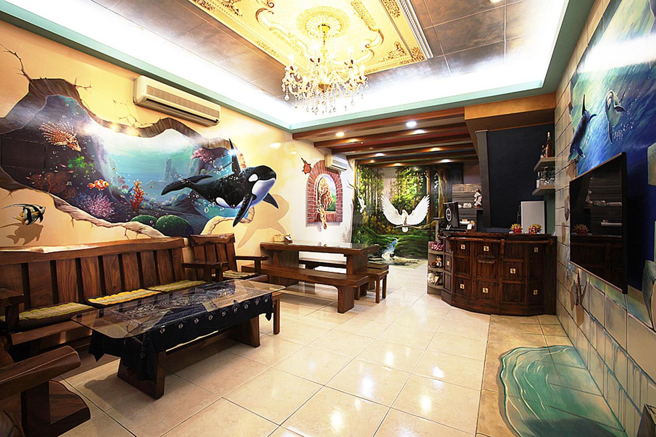 3D Sunflower Embossed B&B Self check-in