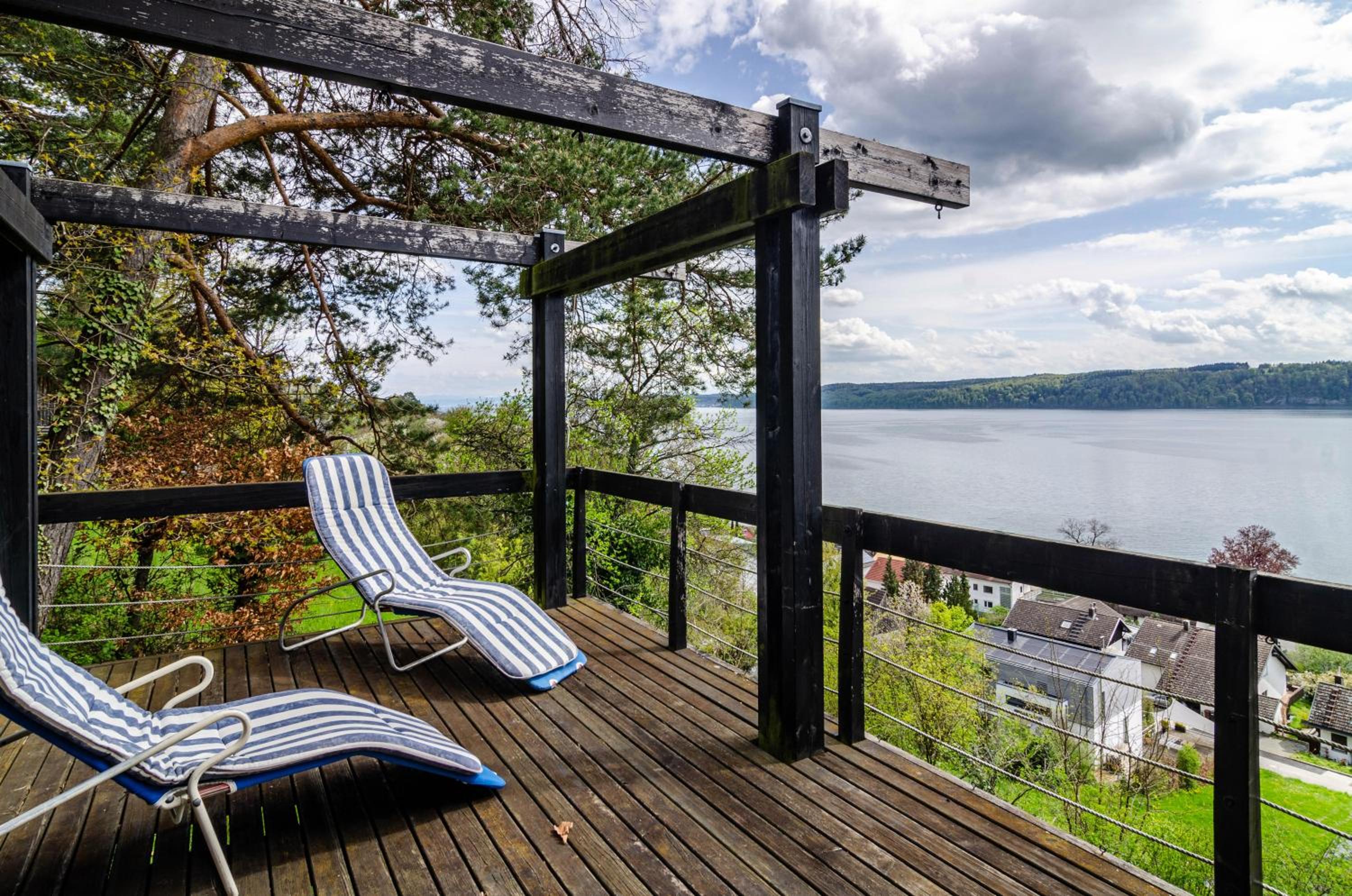 Adlerhorst über dem Bodensee
