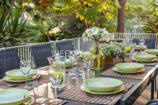 Villa Sitges Tupinetti Beach at 1 min walk Amaizing Garden and View Center Sitges 5 minutes walk - Sitges - 8