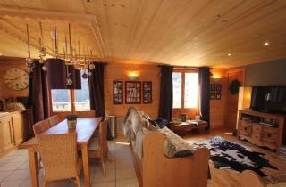 65m2 - balcon et vue sur les Aravis - La Giettaz - 8