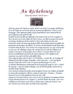 Au Richebourg Nogent - Nogent-sur-Seine - 1