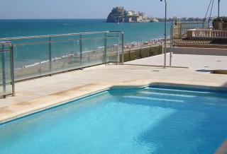 Apartamento con aire acondicionado en 1ª linea de playa edificio Molí de Vent - Peniscola - 0