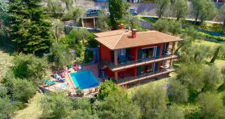 red house conditioned whit pool enchanting lake view - Malcesine - 9