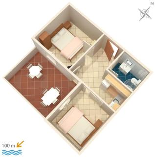 Apartment Pisak 4815d - Mimice - 2