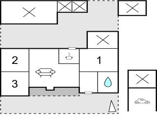Three-Bedroom Holiday Home In Vig - 1