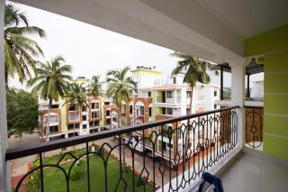 2BHK -Balcony & Pool View -Monarch Palms, Cadolim - Candolim - 9