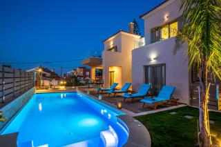 Sup Villa Marina Mare Sauna-Hammam & Heated Pool - BBQ - Nea Kydonia - 6