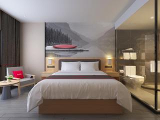 Thank Inn Chain Hotel Jiangsu Yangzhou Jiangdu District Longchuan Square - Jiangdu - 7
