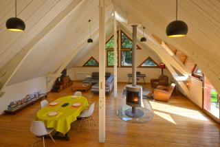 Le Loft Moderne et Chaleureux avec Vue Verdoyante - 7