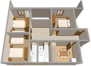 Apartments with parking spaces Sumpetar, Omis - 950 - Sumpetar - 4