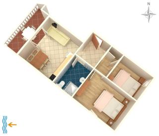 Apartments with parking space Metajna, Pag - 4116 - 2