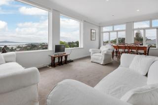 Spacious Sunny Seaview Apartment - Auckland - 9