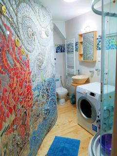 Sirma's Unique Artsy Modern Quiet 1-Bdrm in the Heart of Skopje - Skopje - 5