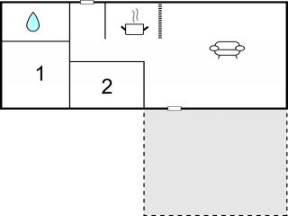Two-Bedroom Holiday Home In Pandrup - Pandrup - 8